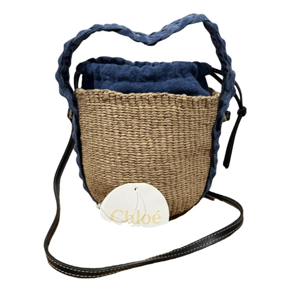 Chloé Woody Basket Leather Handbag - Picture 2 of 7